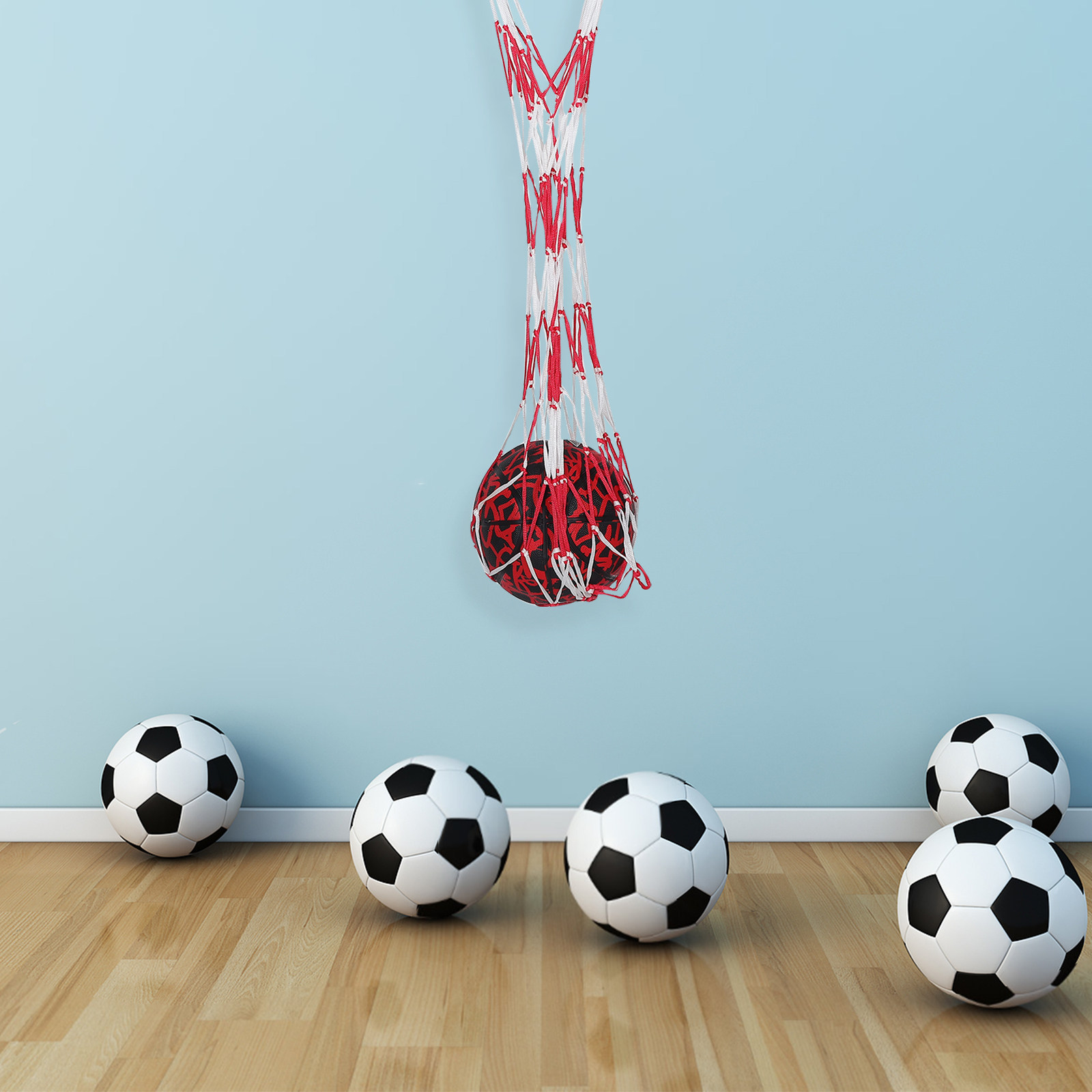 Sporttas van mesh voor ballen, - Gym Ball recensie en prijs