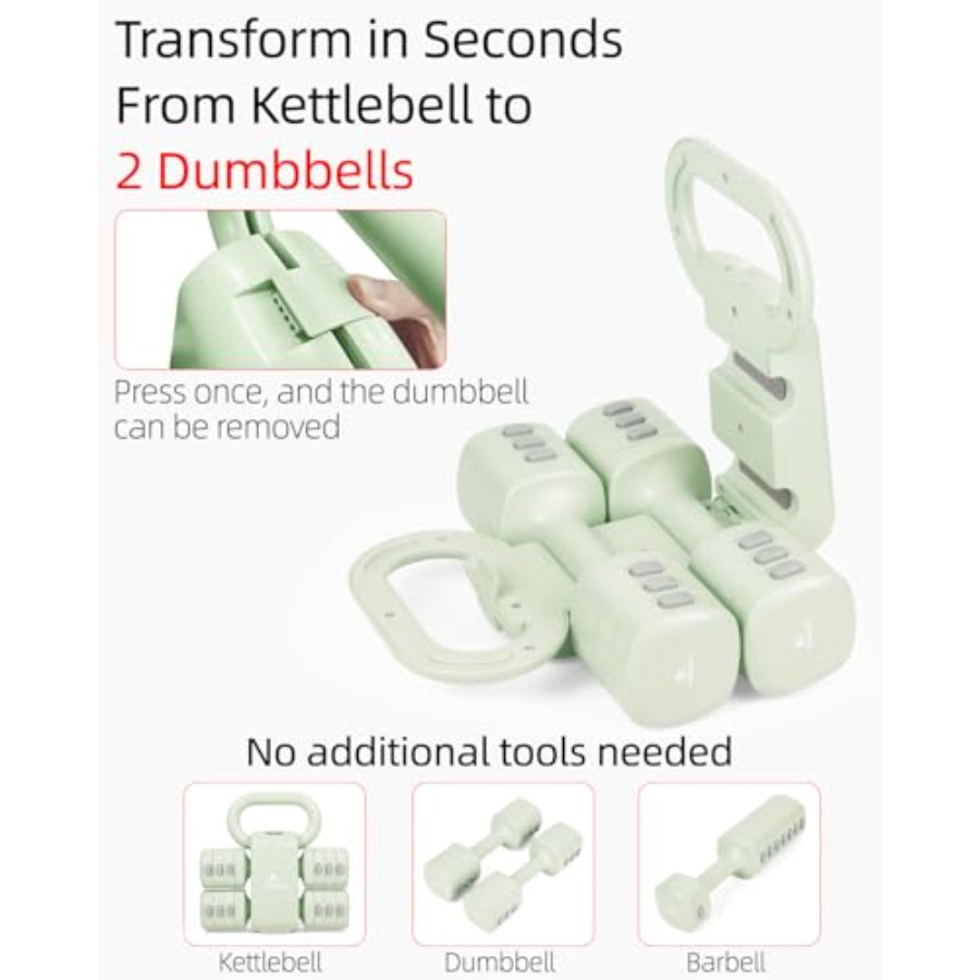 Homegym dumbbell set: 4-in-1 v - Dumbbell Set recensie en prijs